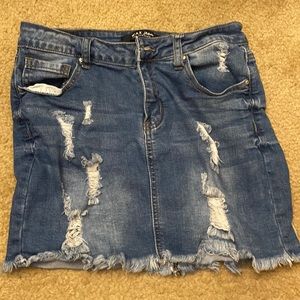 Jean Skirt